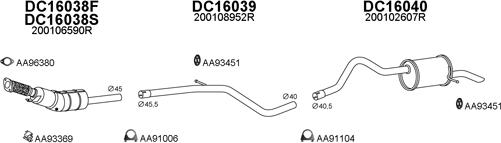 Veneporte 160025 - Échappement droxauto.com
