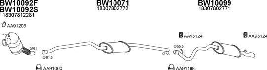 Veneporte 100102 - Échappement droxauto.com