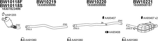 Veneporte 100119 - Échappement droxauto.com