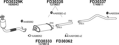 Veneporte 300592 - Échappement droxauto.com