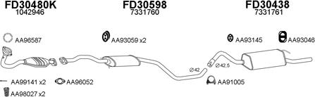 Veneporte 300188 - Échappement droxauto.com