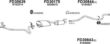 Veneporte 300254 - Échappement droxauto.com