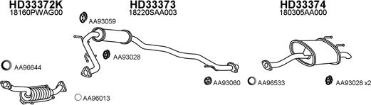 Veneporte 330042 - Échappement droxauto.com