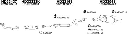 Veneporte 330075 - Échappement droxauto.com