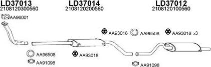 Veneporte 370008 - Échappement droxauto.com