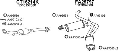 Veneporte 250437 - Échappement droxauto.com