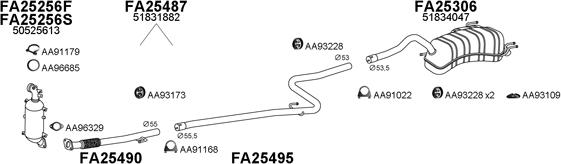 Veneporte 250555 - Échappement droxauto.com
