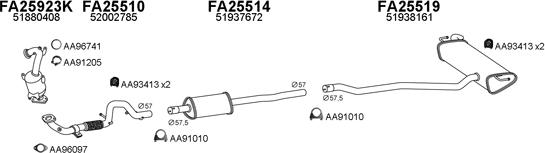 Veneporte 250563 - Échappement droxauto.com