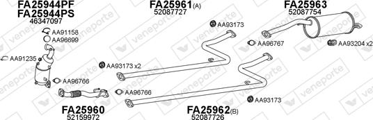 Veneporte 250635 - Échappement droxauto.com