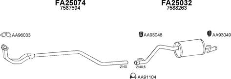 Veneporte 250108 - Échappement droxauto.com