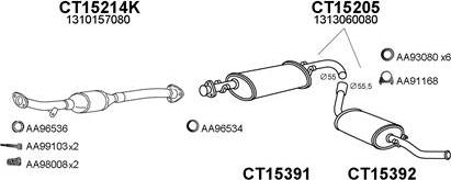 Veneporte 250261 - Échappement droxauto.com