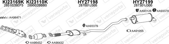 Veneporte 270076 - Échappement droxauto.com