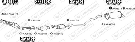 Veneporte 270077 - Échappement droxauto.com
