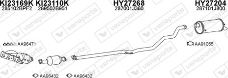 Veneporte 270101 - Échappement droxauto.com