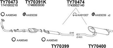 Veneporte 700012 - Échappement droxauto.com