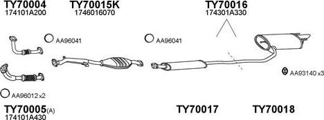 Veneporte 700111 - Échappement droxauto.com