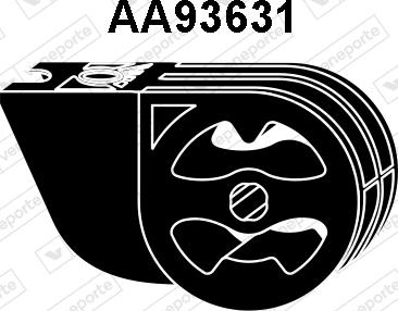 Veneporte AA93631 - Support, silencieux droxauto.com