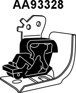 Veneporte AA93328 - Support, silencieux droxauto.com