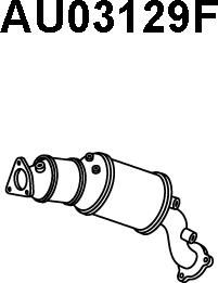 Veneporte AU03129F - Filtre à particules / à suie, échappement droxauto.com