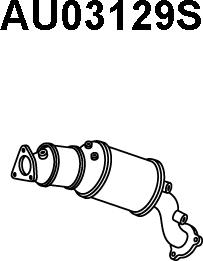 Veneporte AU03129S - Filtre à particules / à suie, échappement droxauto.com