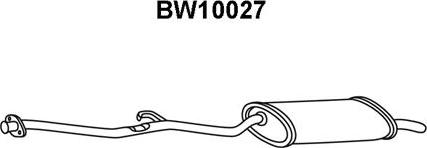 Veneporte BW10027 - Silencieux arrière droxauto.com