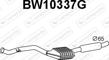 Veneporte BW10337G - Filtre à particules / à suie, échappement droxauto.com
