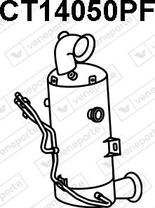 Veneporte CT14050PF - Catalyseur SCR droxauto.com