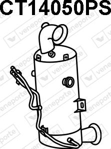 Veneporte CT14050PS - Catalyseur SCR droxauto.com