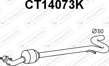 Veneporte CT14073K - Catalyseur droxauto.com
