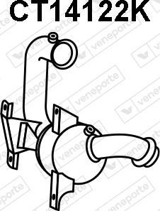 Veneporte CT14122K - Catalyseur droxauto.com