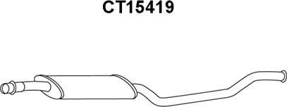 Veneporte CT15419 - Silencieux central droxauto.com