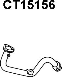 Veneporte CT15156 - Tuyau d'échappement droxauto.com