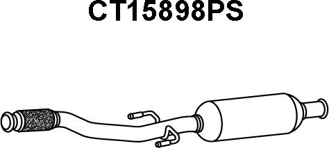 Veneporte CT15898PS - Catalyseur SCR droxauto.com