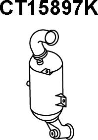 Veneporte CT15897K - Catalyseur droxauto.com