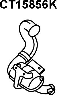 Veneporte CT15856K - Catalyseur droxauto.com