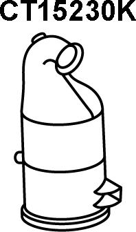 Veneporte CT15230K - Catalyseur droxauto.com