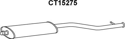 Veneporte CT15275 - Silencieux avant droxauto.com