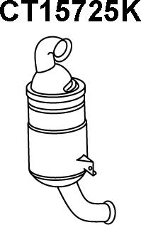 Veneporte CT15725K - Catalyseur droxauto.com