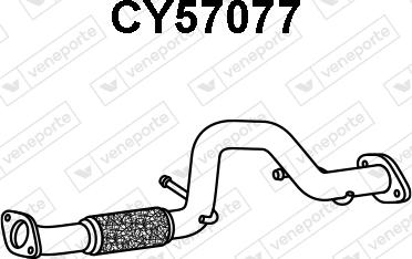 Veneporte CY57077 - Tuyau d'échappement droxauto.com