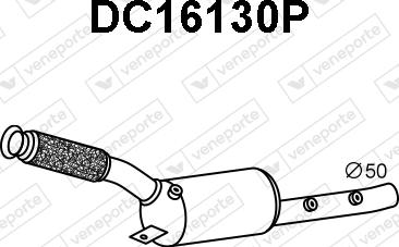 Veneporte DC16130P - Catalyseur SCR droxauto.com