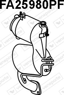 Veneporte FA25980PF - Catalyseur SCR droxauto.com