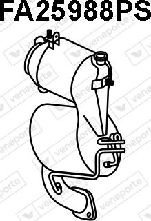 Veneporte FA25988PS - Catalyseur SCR droxauto.com