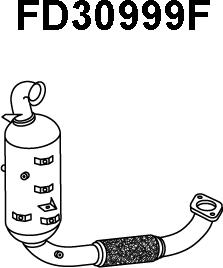 Veneporte FD30999F - Filtre à particules / à suie, échappement droxauto.com