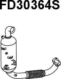 Veneporte FD30364S - Filtre à particules / à suie, échappement droxauto.com