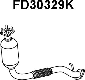 Veneporte FD30329K - Catalyseur droxauto.com