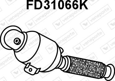 Veneporte FD31066K - Catalyseur droxauto.com