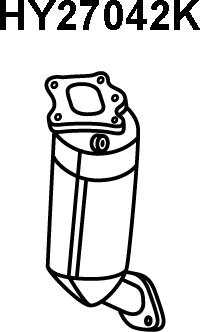 Veneporte HY27042K - Catalyseur droxauto.com