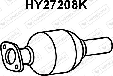 Veneporte HY27208K - Catalyseur droxauto.com