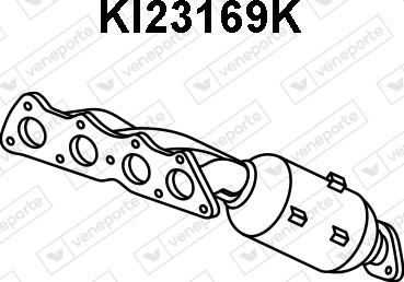 Veneporte KI23169K - Catalyseur droxauto.com