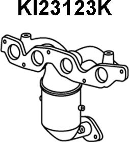 Veneporte KI23123K - Catalyseur droxauto.com